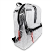 Transparent Security Clear Backpack Sports Events Bag w/ Black Trim