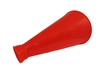 9" Red Plastic Megaphone Cheerleader Hollywood Movie Director Prop