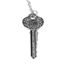 Sherlock Holmes 221B Key On Chain Necklace Costume Accessory