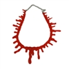 Dripping Blood Halloween Party Choker