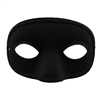 Novelty Giant Black Super Hero or Villian Bandit Eye Mask